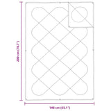 Quilts & Duvets White 140 x 200 cm Polyester 42007782