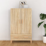 Highboard Sonoma Oak 70x31x115 cm Engineered Wood 812531
