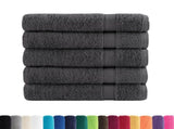 Premium Bath Towels "SOLUND" 50 pcs Anthracite 100x150 cm 600 gsm 137167
