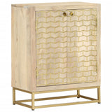 Sideboard with 2 Doors 55x30x70 cm Solid Wood Mango 352039