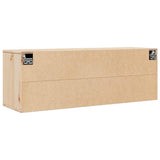 Wall Cabinet 100x30x35 cm Solid Wood Pine 813465