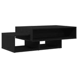 Coffee Table Black Oak 105x55x32 cm Engineered Wood 862069
