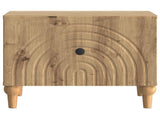 Coffee Table Artisan Oak 49 x 50 x 40 cm Engineered Wood 894284