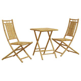 3 Piece Bistro Set Bamboo 3278525