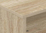 Side Table with Wheels Sonoma Oak 50.5 x 50 x 30 cm 891026