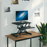 Adjustable Workstation 60x40x cm Steel and Engineered Wood 336397