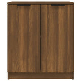 Sideboards 2 pcs Brown Oak 60x30x70 cm Engineered Wood 3115779