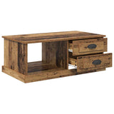 Coffee Table Old Wood 90 x 50 x 35 cm Engineered Wood 881361