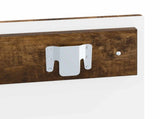 Wall-Mounted Headboard HOORN Smoked Oak Engineered Wood 897400
