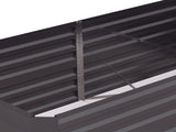 Raised Beds for Garden, Galvanised Steel Outdoor Planters with Multi-reinforced Rods, 180 x 90 x 59 T3398P322096