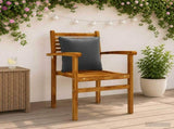 4-Piece Back Cushions PUTTEN 4 pcs 100% Polyester Anthracite 945132