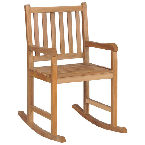 Rocking Chair Solid Teak Wood 44992