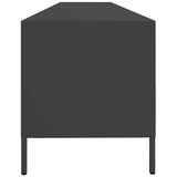 TV Cabinet Black 202x39x43.5 cm Cold-rolled Steel 3307149