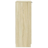 Shoe Cabinet Sonoma Oak 59x35x100.5 cm Engineered Wood 811442