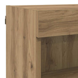 TV Wall Units with LED 6 pcs Artisan Oak Engineered Wood 3402963