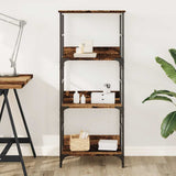 Book Cabinet Old Wood 50x33x117.5 cm Engineered Wood 857466