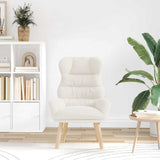 Armchair Cream 69 x 74 x 93 cm Sherpa Fabric 42001881