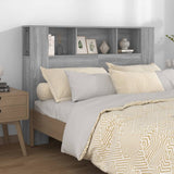 Headboard Cabinet Grey Sonoma Engineered wood 817271