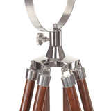 Tripod Floor Lamp Solid Mango Wood 180 cm 286203