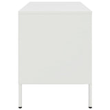 TV Cabinet White 68x39x50.5 cm Steel 843004