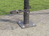 Welded Wire Fence with Concrete Base 25 x 1.6 m 3353674