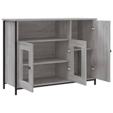 Sideboard Grey Sonoma 100x35x75 cm Engineered Wood 835512