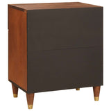 Bedside Tables with Drawer 50 x 33 x 60 cm Solid Mango Wood 4018891