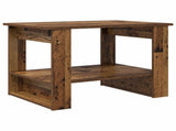Coffee Table Old Wood 72 x 50 x 50 cm Engineered Wood 8000194