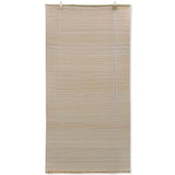 Bamboo Roller Blinds 4 pcs 120x160 cm Natural 278743