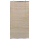 Bamboo Roller Blinds 4 pcs 120x160 cm Natural 278743