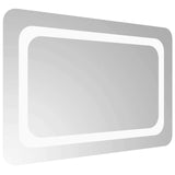 LED Bathroom Mirror Transparent 60 x 40 cm Tempered Glass 42045832
