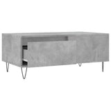 Coffee Table Concrete Grey 90x50x36.5 cm Engineered Wood 830808