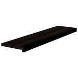 Stair Treads 16 pcs Brown Black 100x25x2 cm Solid Wood Oak 3283052