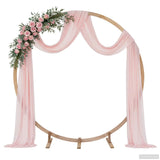 Wedding Arch Light Brown 224 x 80 x 220 cm Solid Pine Wood 42019397