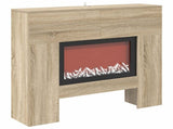 Electric Fireplace Sonoma 100 x 24.5 x 90 cm Engineered wood 8020762