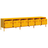 TV Cabinet Mustard Yellow 202x39x43.5 cm Cold-rolled Steel 3307152