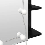 Mirror Cabinet Black Oak 70 x 16.5 x 60 cm Engineered Wood 886233