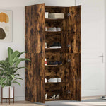 Shoe Cabinet Multicolour 80 x 35.5 x 180 cm Engineered wood 3333840