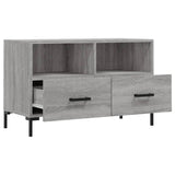 TV Cabinet Grey Sonoma 80x36x50 cm Engineered Wood 828978