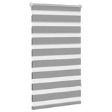 Zebra blind 70.9x120 cm Fabric Width 66.7 cm grey 240195