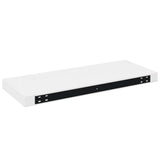 Floating Wall Shelves 4 pcs High Gloss White 60x23.5x3.8 cm MDF 323750