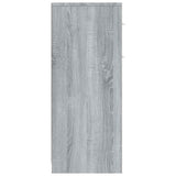Bathroom Cabinet Grey Sonoma 60x33x80 cm Engineered Wood 815664