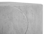 Bedside Cabinet Concrete Grey 33.5 x 34.5 x 50 cm 8011393