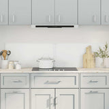 Kitchen Backsplashes 2 pcs Transparent 80x40 cm Tempered Glass 3315792
