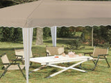 Pop-up Party Tent 575 x 290 x 245 cm Cream 42019779