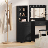 Highboard Black Oak 40 x 40.5 x 135 cm Engineered Wood 865074