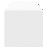 Wall-Mounted TV Cabinet High Gloss White 78.5 x 31 x 30 cm 899059