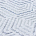 Mattress Pads White and blue 120 x 200 cm Gel Memory Foam 4106258