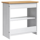Aquarium Stand PANAMA White and Brown 60 x 30 x 60 cm 150 kg 42034038