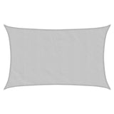 Sun Shade Sail Light Grey 8x5 m 100% Polyester Oxford 4000556